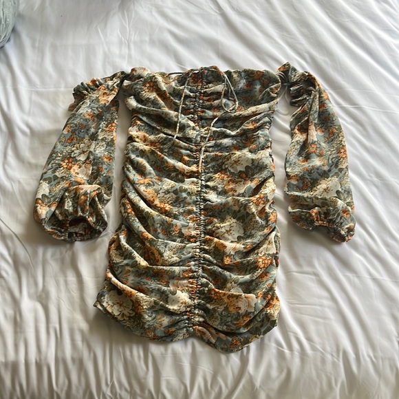 Hello Molly Basque Country Floral Dress Size US 4 - Picture 1 of 7